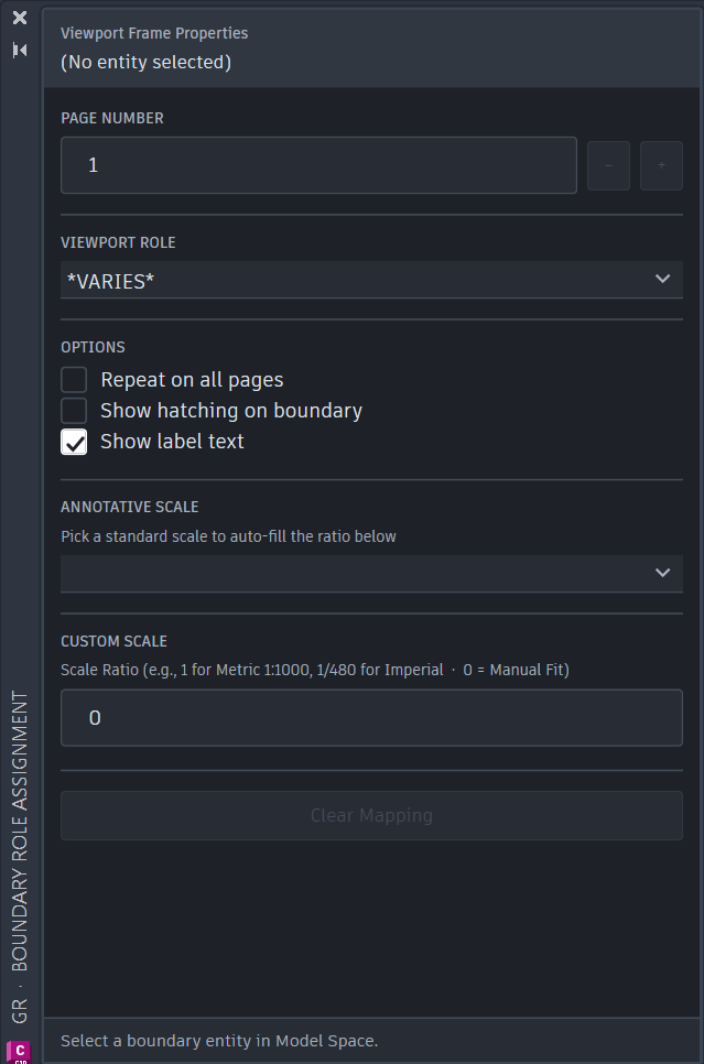 Role Palette screenshot